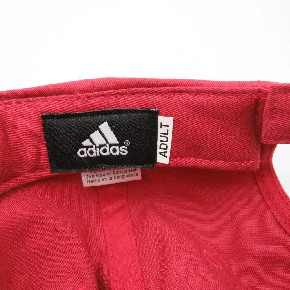 Cleveland Cavaliers Hat Adidas Red Adjustable NBA Basketball Logo‎ Cap